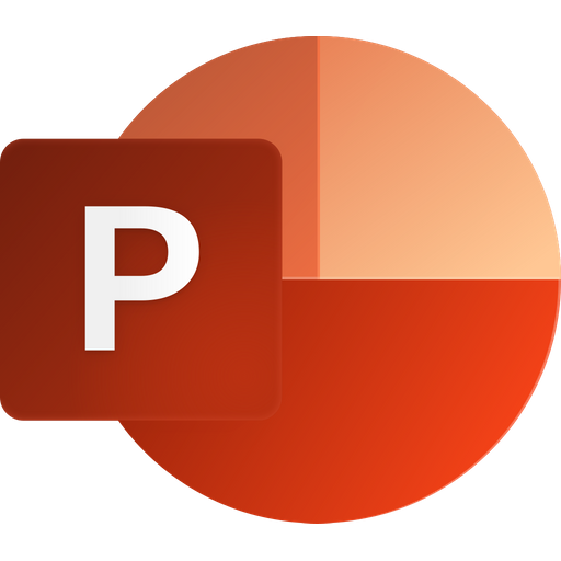 Microsoft PowerPoint Advanced course logo